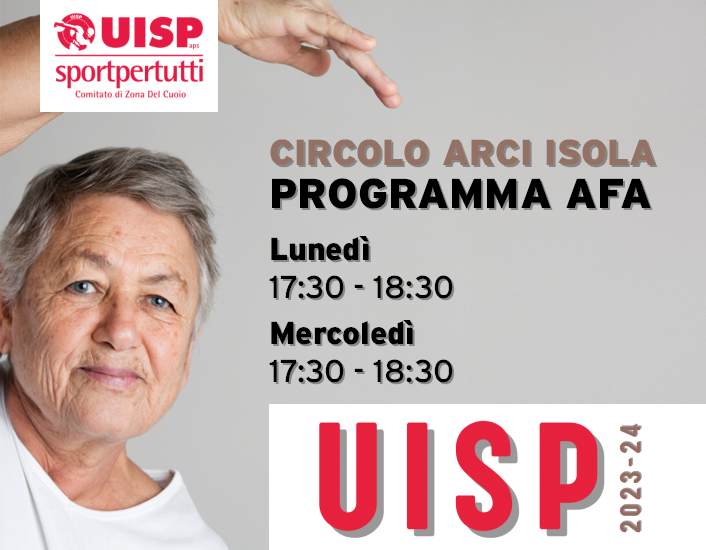 Programma AFA Circoo ARCI Isola